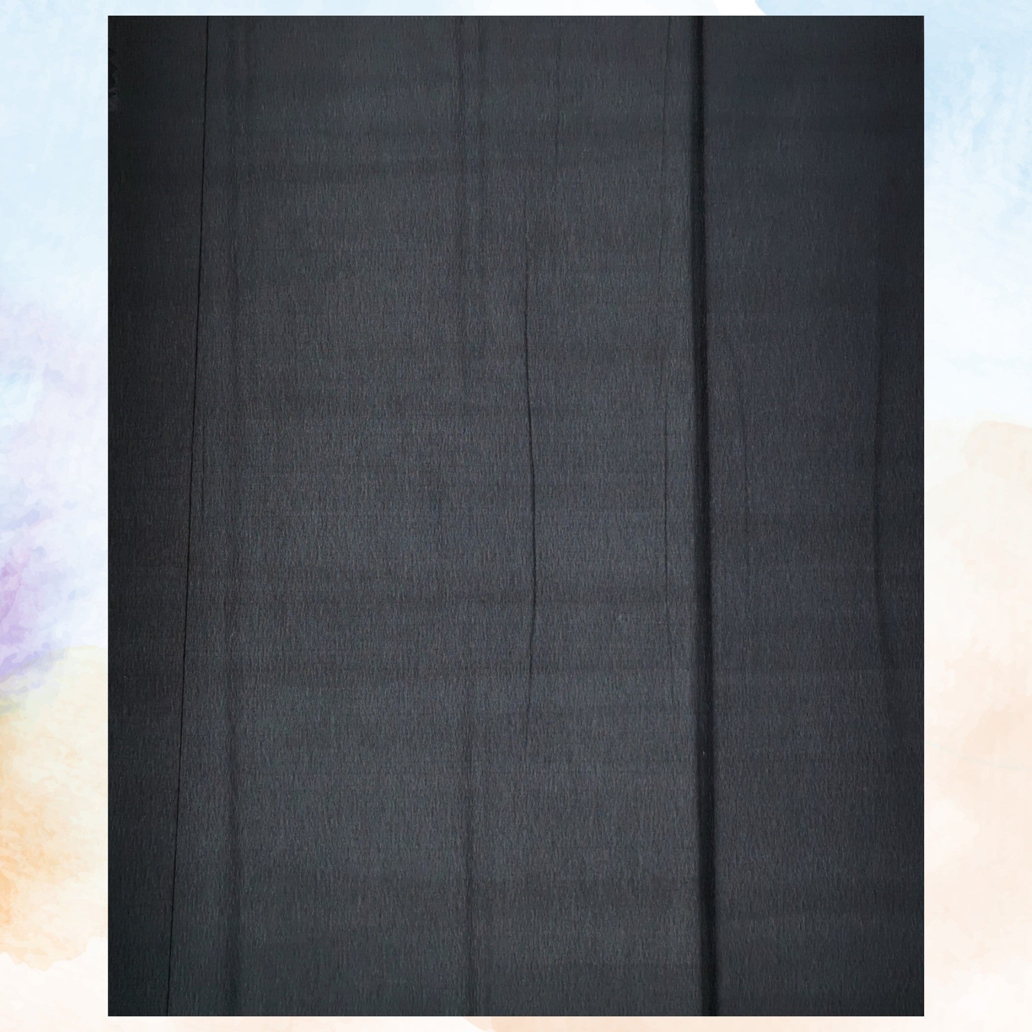 carnival-papers-crepe-paper-papier-cr-pon-noir-50cm-x-3m image 5