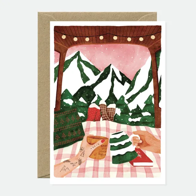all-the-ways-to-say-van-life-carte-de-voeux-a6-montagne image 1
