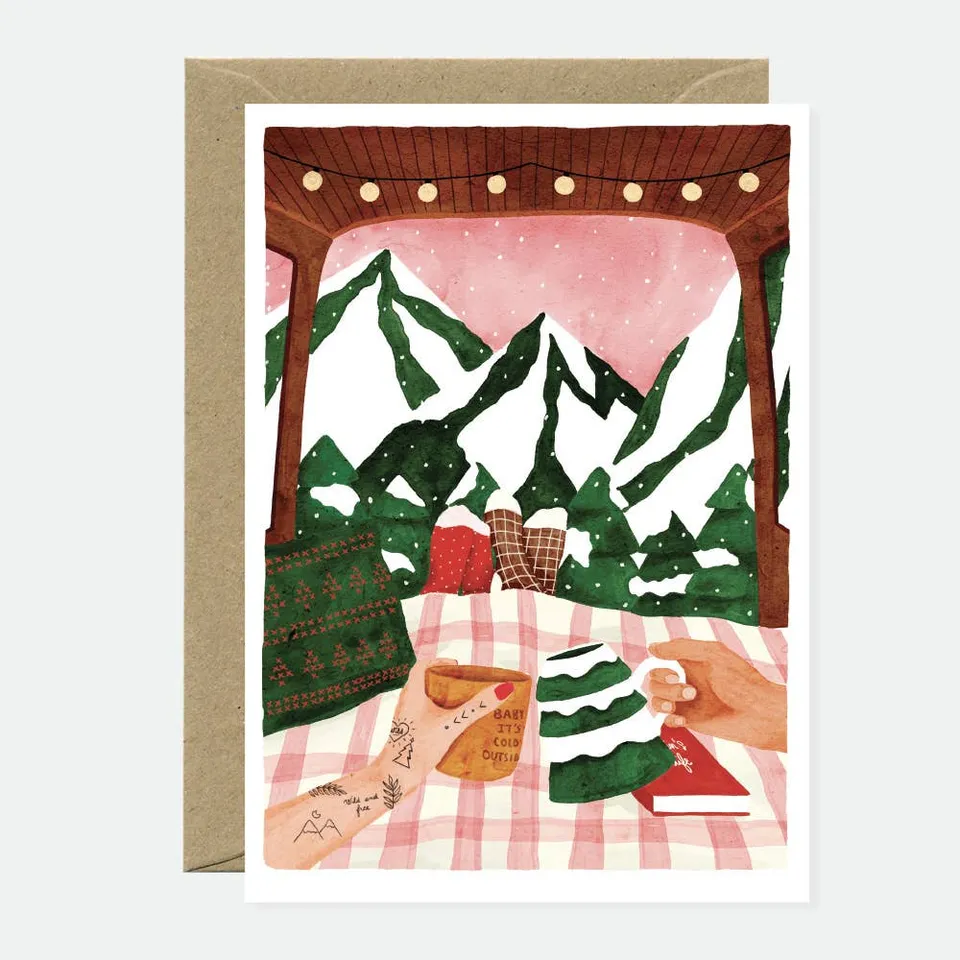 all-the-ways-to-say-van-life-carte-de-voeux-a6-montagne image 1