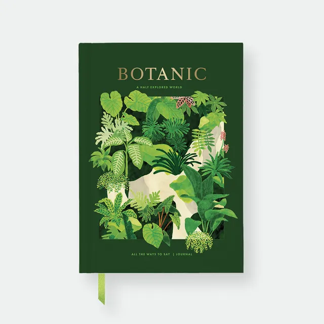 all-the-ways-to-say-botanic-carnet-rigide-a5-lign-vert image 1