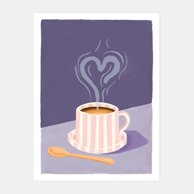 all-the-ways-to-say-love-coffee-affiche-small-18x24cm image 1