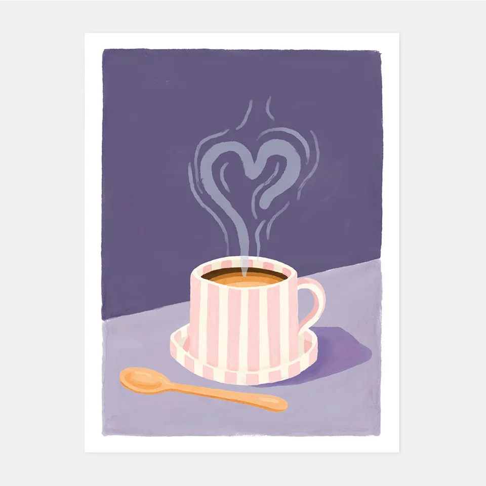 all-the-ways-to-say-love-coffee-affiche-small-18x24cm image 1