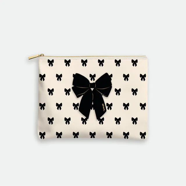 all-the-ways-to-say-black-bow-pochette-noeuds-19-cm image 1