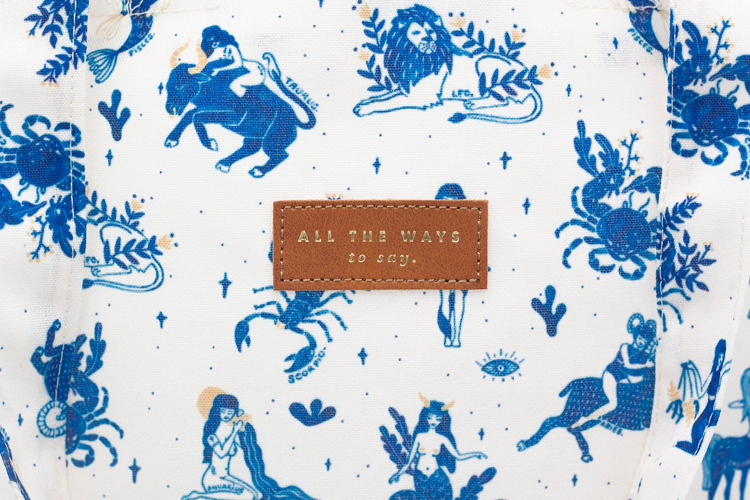 all-the-way-to-say-astro-tote-bag-recycl-zodiaque image 3