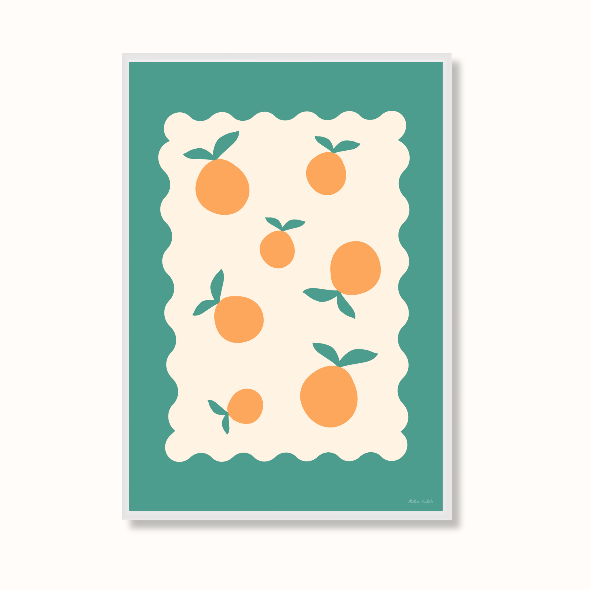 atelier-naholi-affiche-timbre-oranges-a4-papier-mat image 2