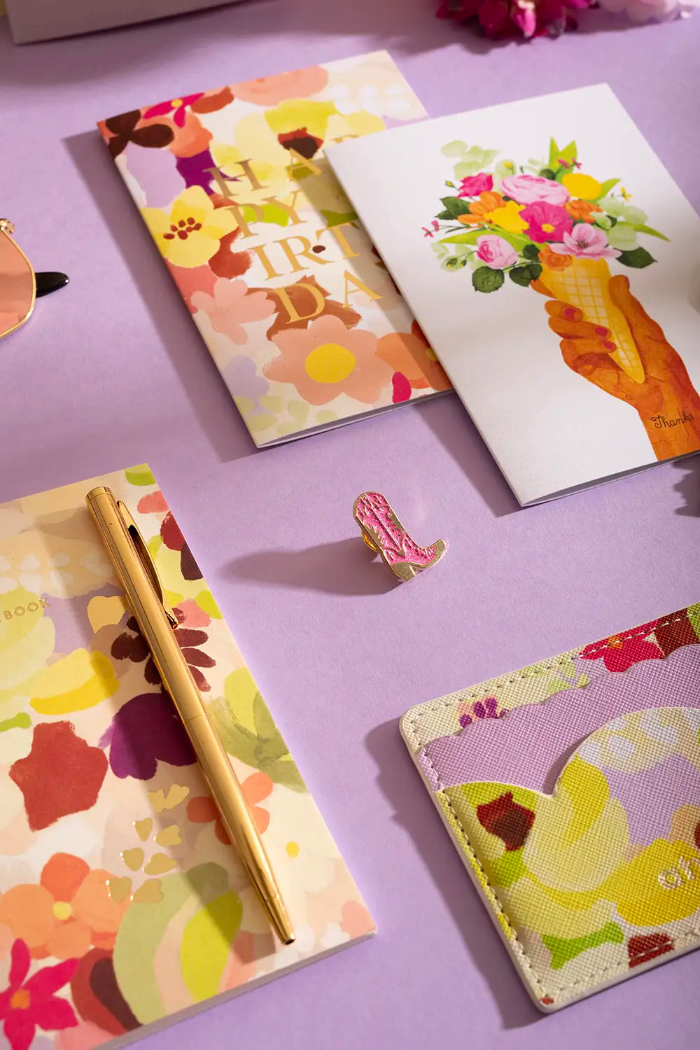 all-the-ways-to-say-spring-sweets-porte-cartes-floral-8x10-7cm image 3