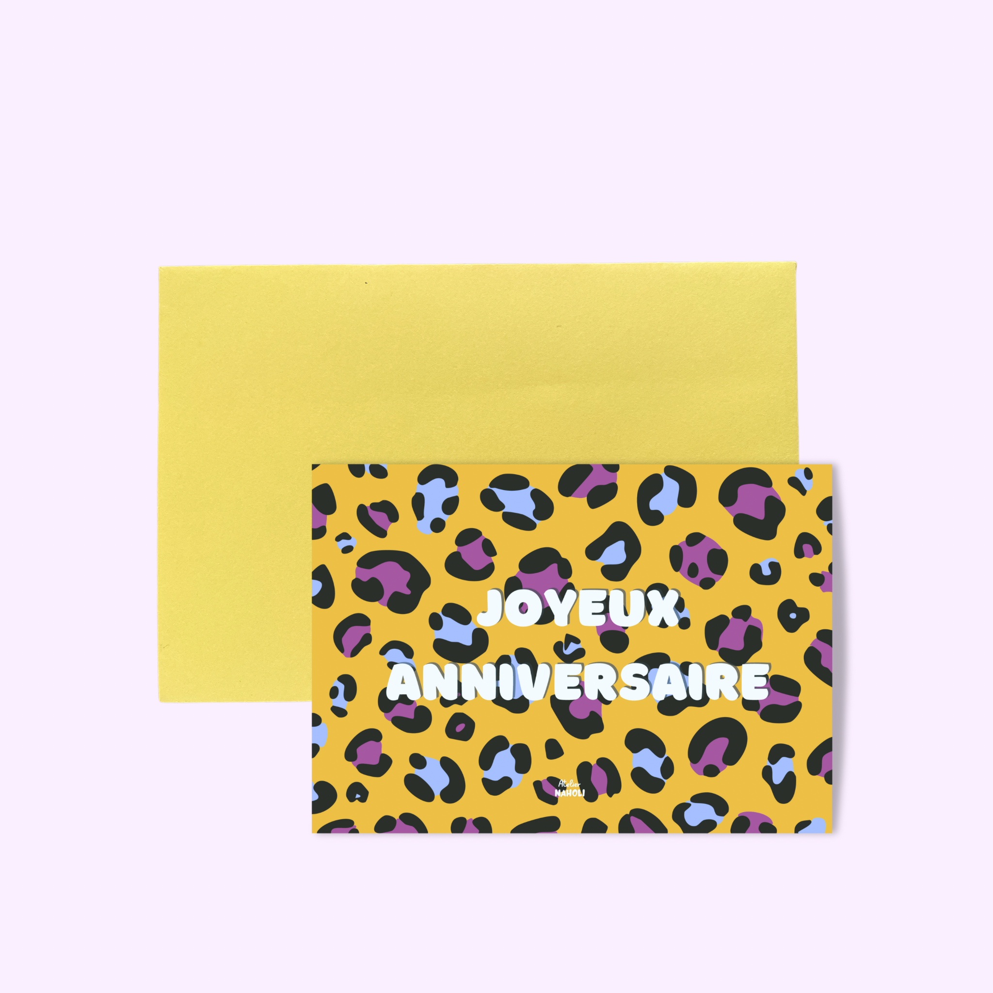 atelier-naholi-carte-l-opard-carte-anniversaire-a6-brillante image 1