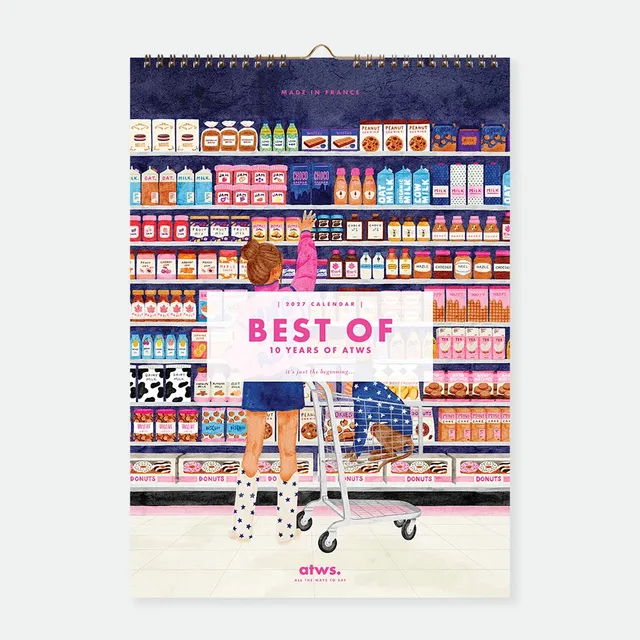all-the-ways-to-say-best-of-10-ans-calendrier-2027-24x34-5-cm image 1