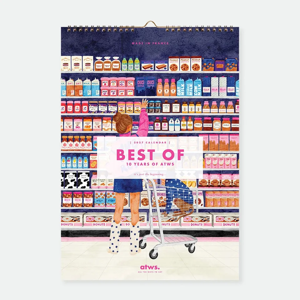 all-the-ways-to-say-best-of-10-ans-calendrier-2027-24x34-5-cm image 1