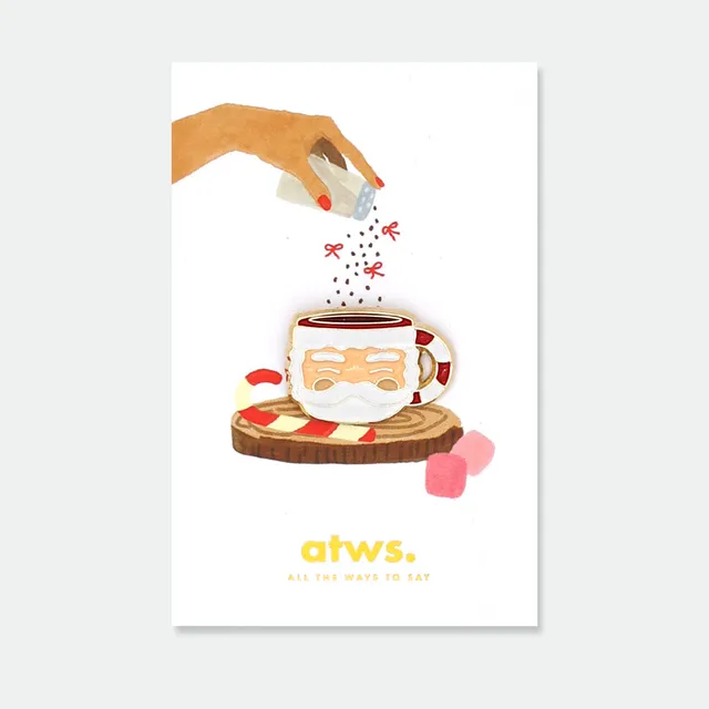 all-the-ways-to-say-santa-cup-pin-s-mail-tasse-no-l-dor image 1