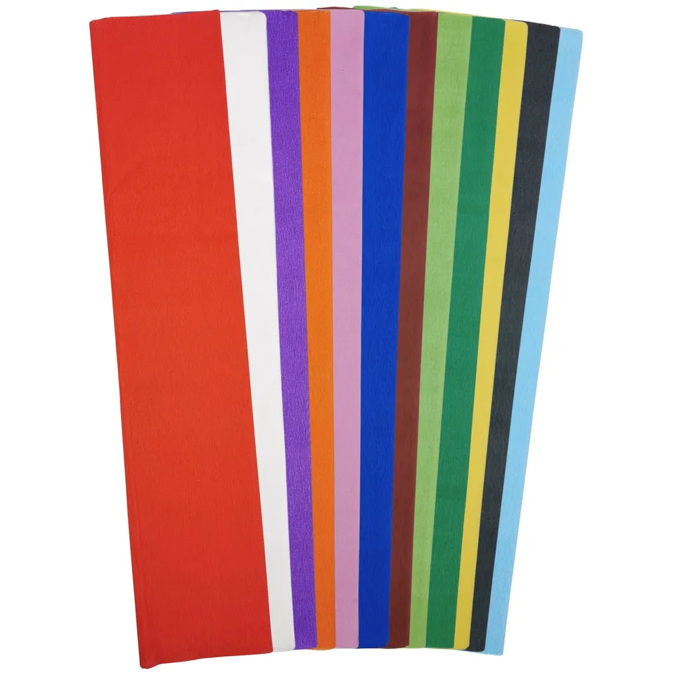 carnival-papers-crepe-paper-papier-cr-pon-12-couleurs-50cm-x-3m image 1