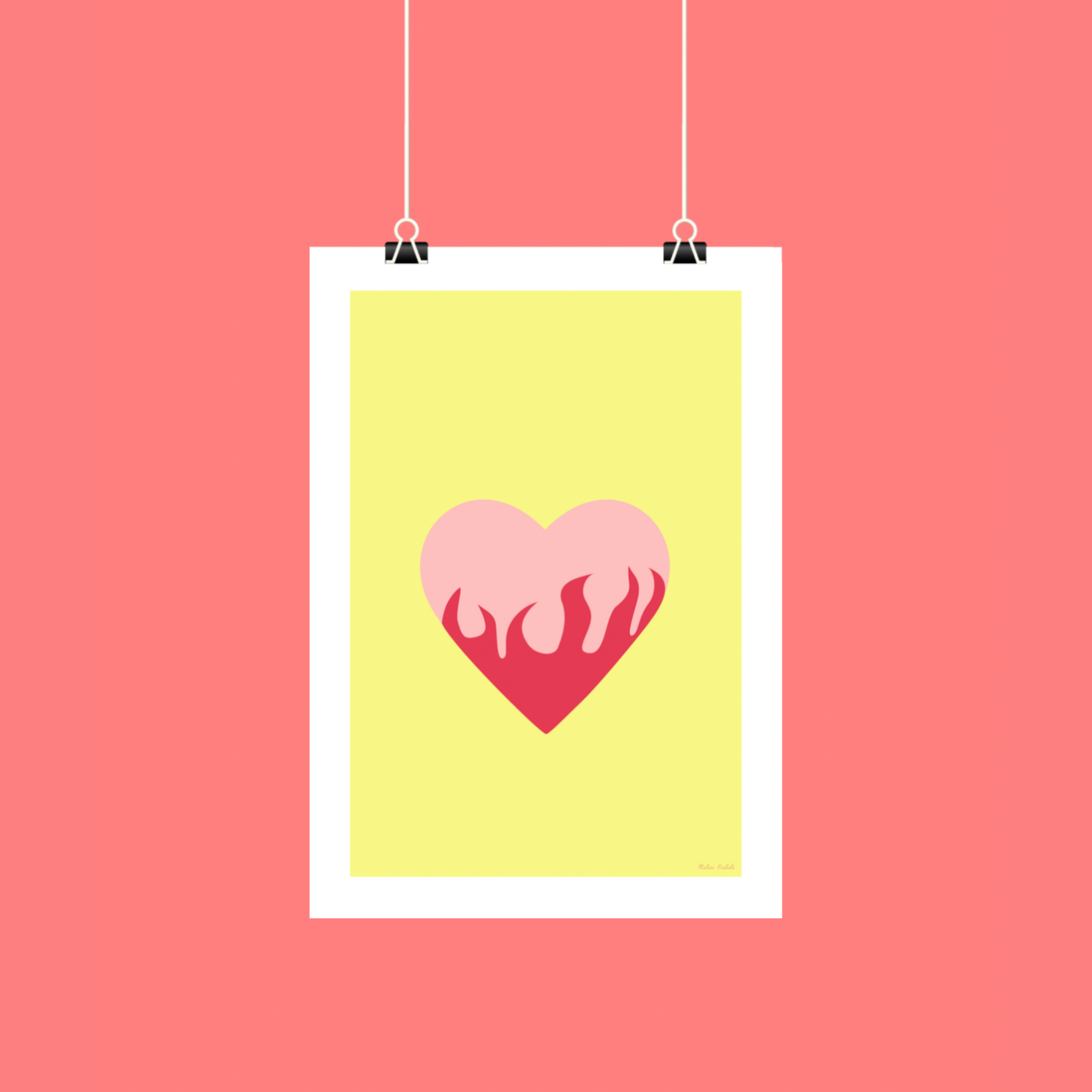 atelier-naholi-c-ur-br-lant-affiche-a4-a5-papier-mat-230g image 1