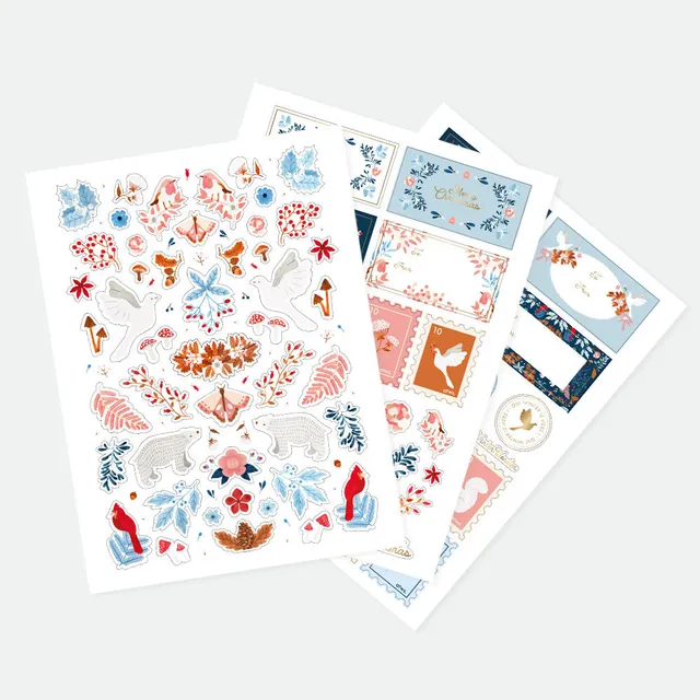 all-the-ways-to-say-white-winter-stickers-lot-3-planches-110 image 1