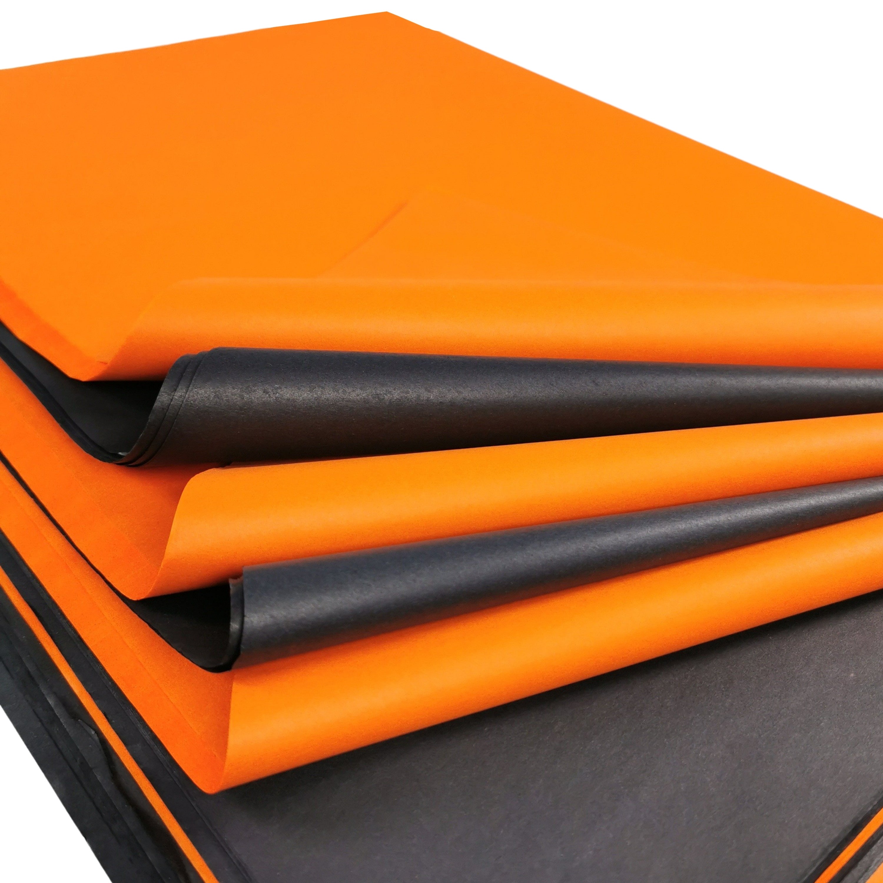 carnival-papers-tissue-papier-de-soie-halloween-orange-noir-20-feuilles image 2
