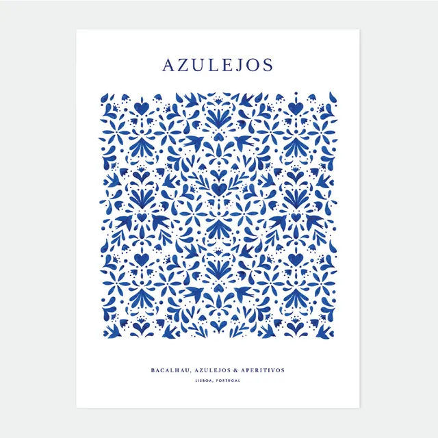 all-the-ways-to-say-azulejos-affiche-29-7x39-7-cm image 1