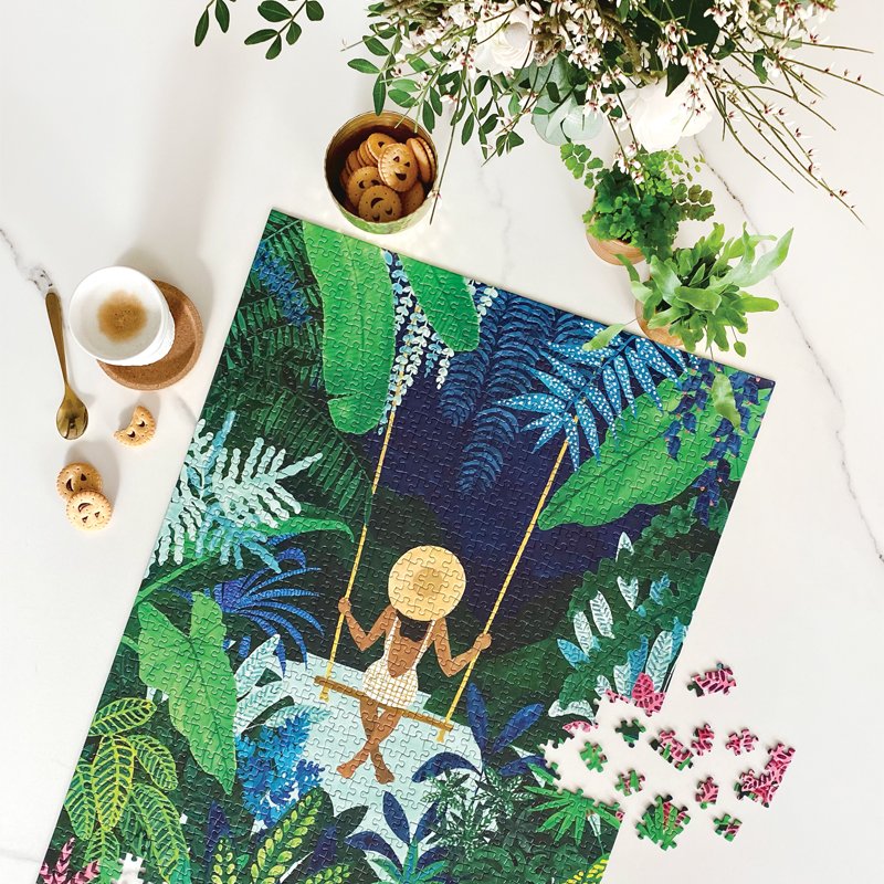 all-the-way-to-say-swing-puzzle-1000-pi-ces-tropical image 2
