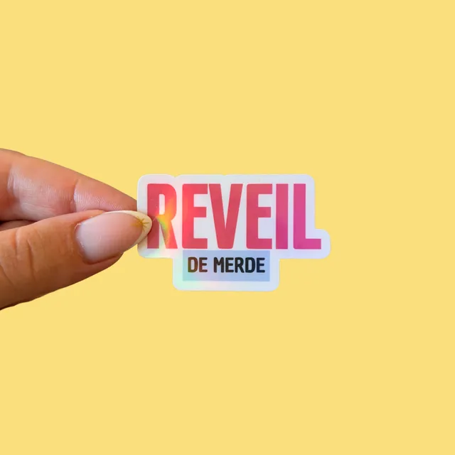 atelier-naholi-r-veil-de-merde-sticker-holographique-l-unit image 1