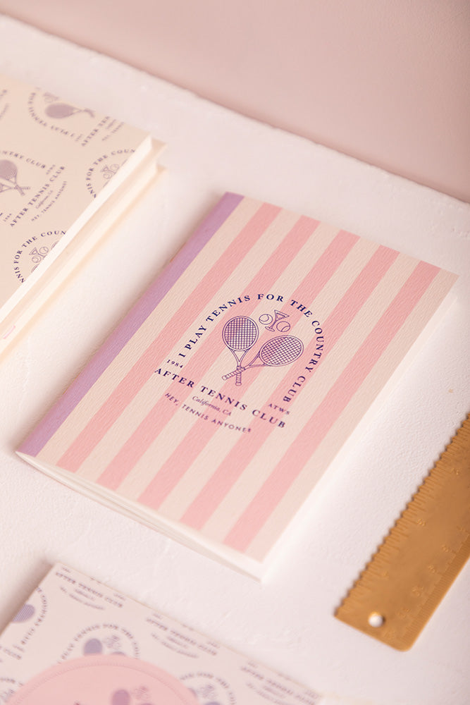 all-the-ways-to-say-duo-tennis-duo-carnets-poche-a6-pastel image 3