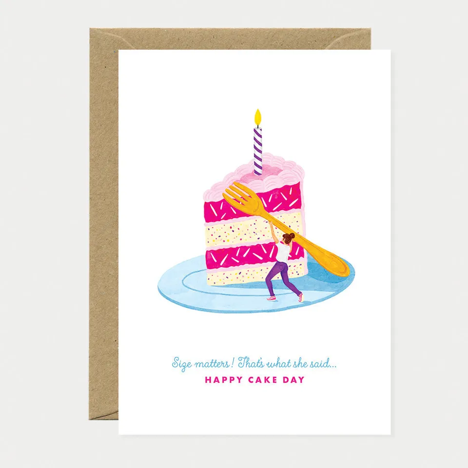 all-the-ways-to-say-size-matters-cake-carte-anniversaire-a6 image 1