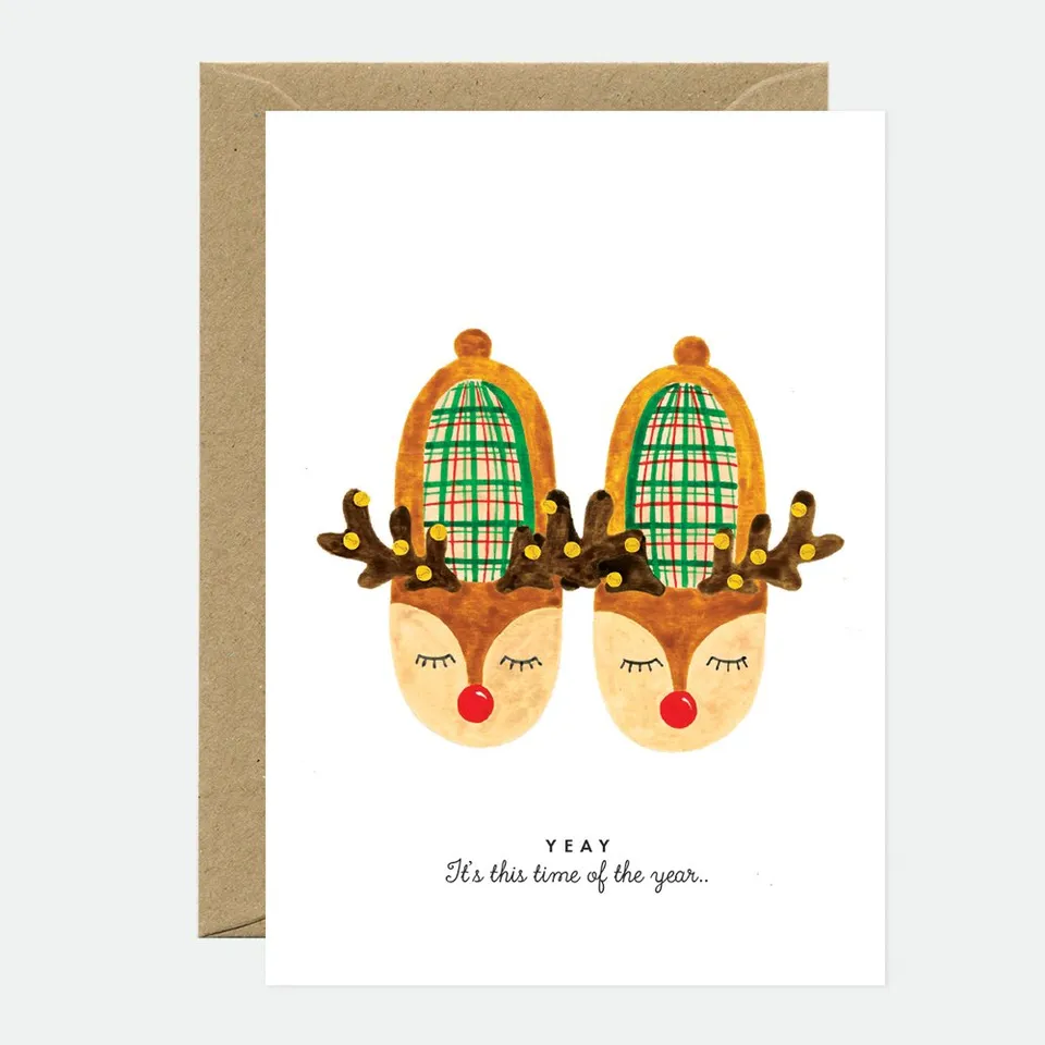 all-the-ways-to-say-xmas-shoes-carte-no-l-a6-rennes image 1