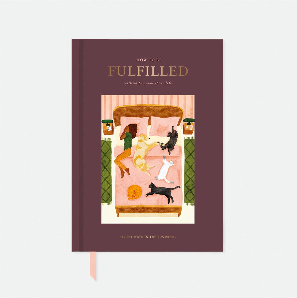 all-the-ways-to-say-how-to-be-fulfilled-carnet-rigide-a5-lign image 1