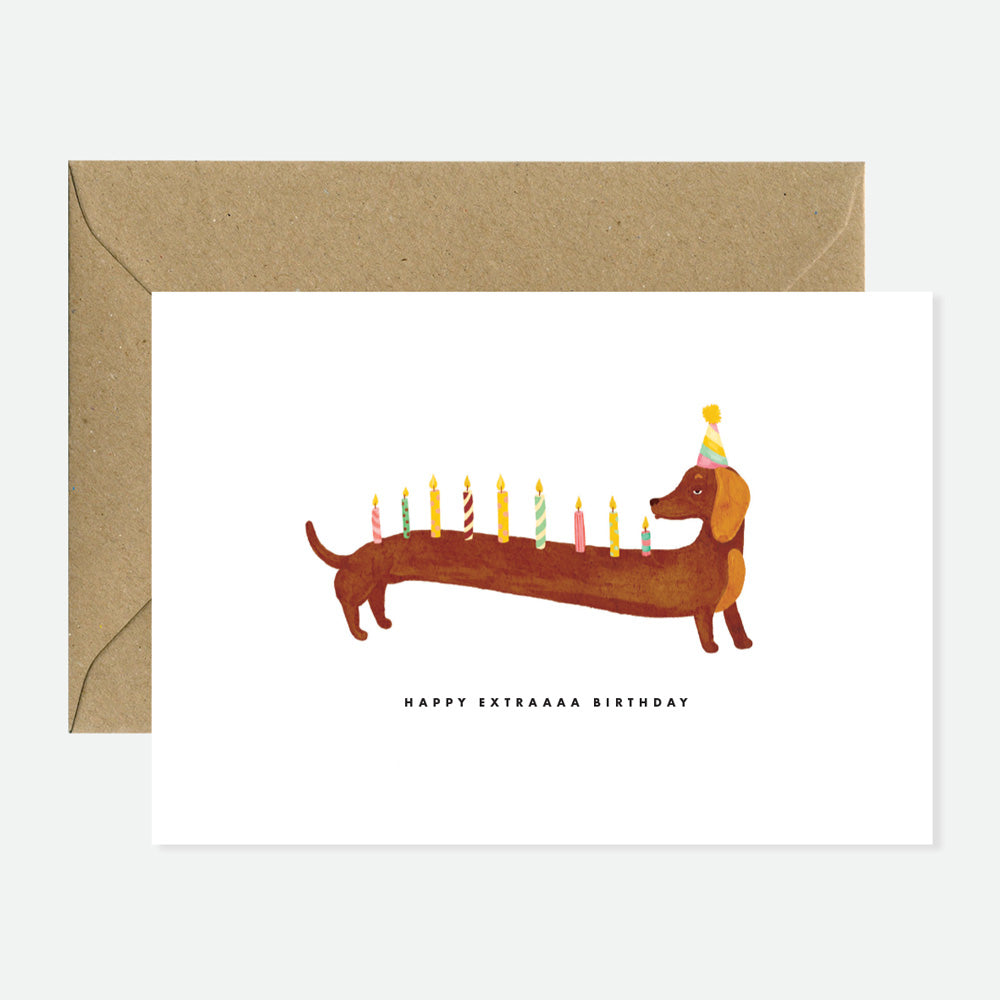 all-the-way-to-say-dachshunds-extra-birthday-carte-audio-chien image 1