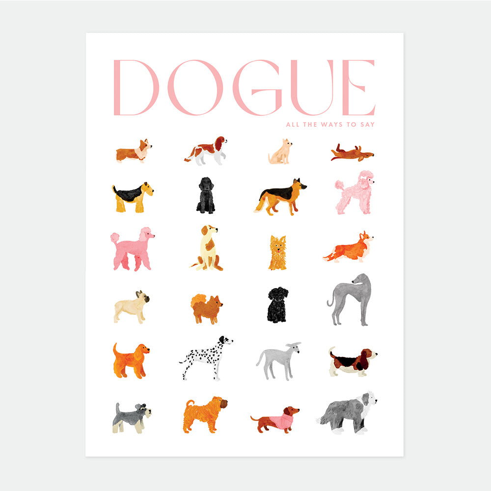 all-the-way-to-say-dogue-affiche-large-50x70-chic image 1