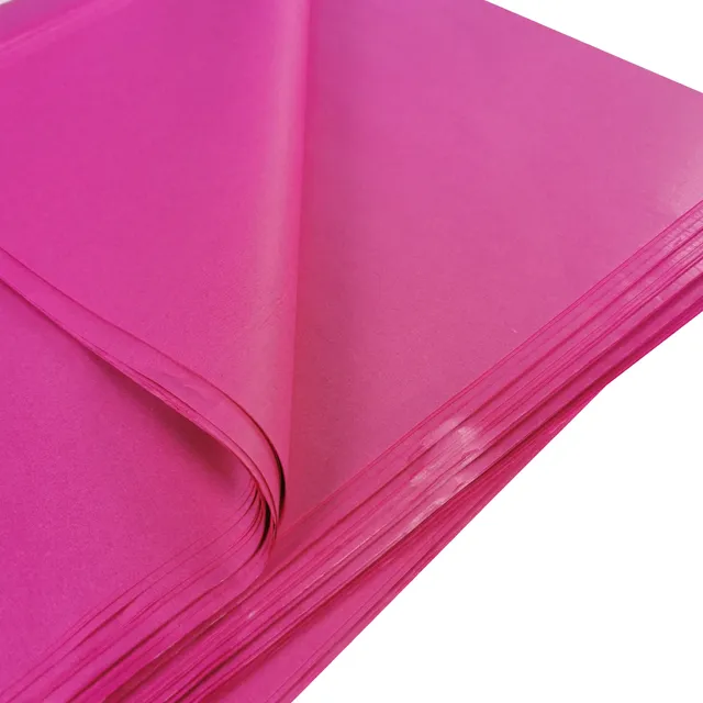 carnival-papers-tissue-paper-papier-de-soie-fuchsia-10-feuilles image 1