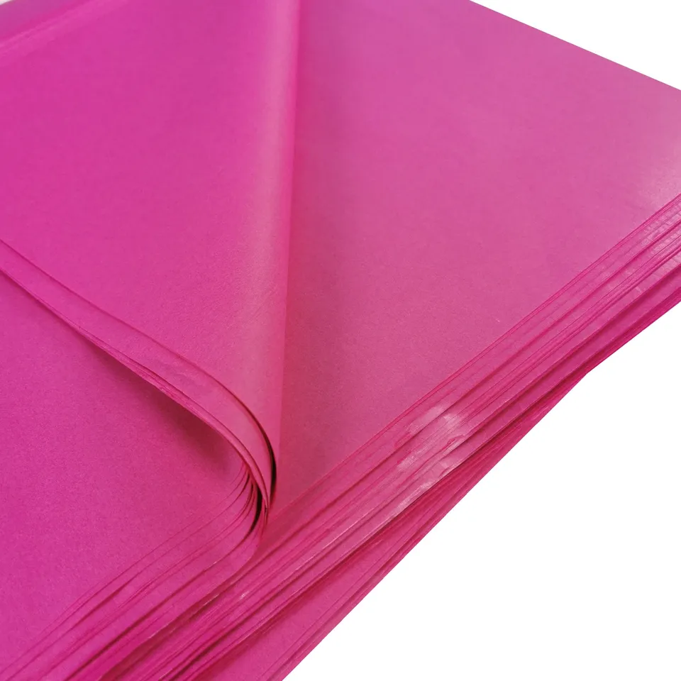 carnival-papers-tissue-paper-papier-de-soie-fuchsia-10-feuilles image 1