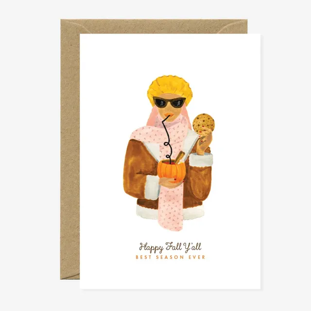 all-the-ways-to-say-happy-fall-carte-de-voeux-a6-automne image 1