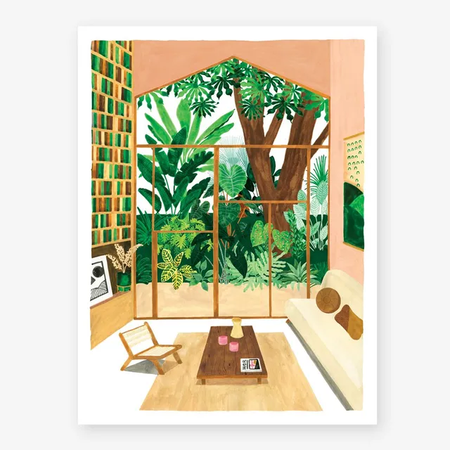 all-the-way-to-say-inside-out-house-affiche-grand-50x70-salon image 1