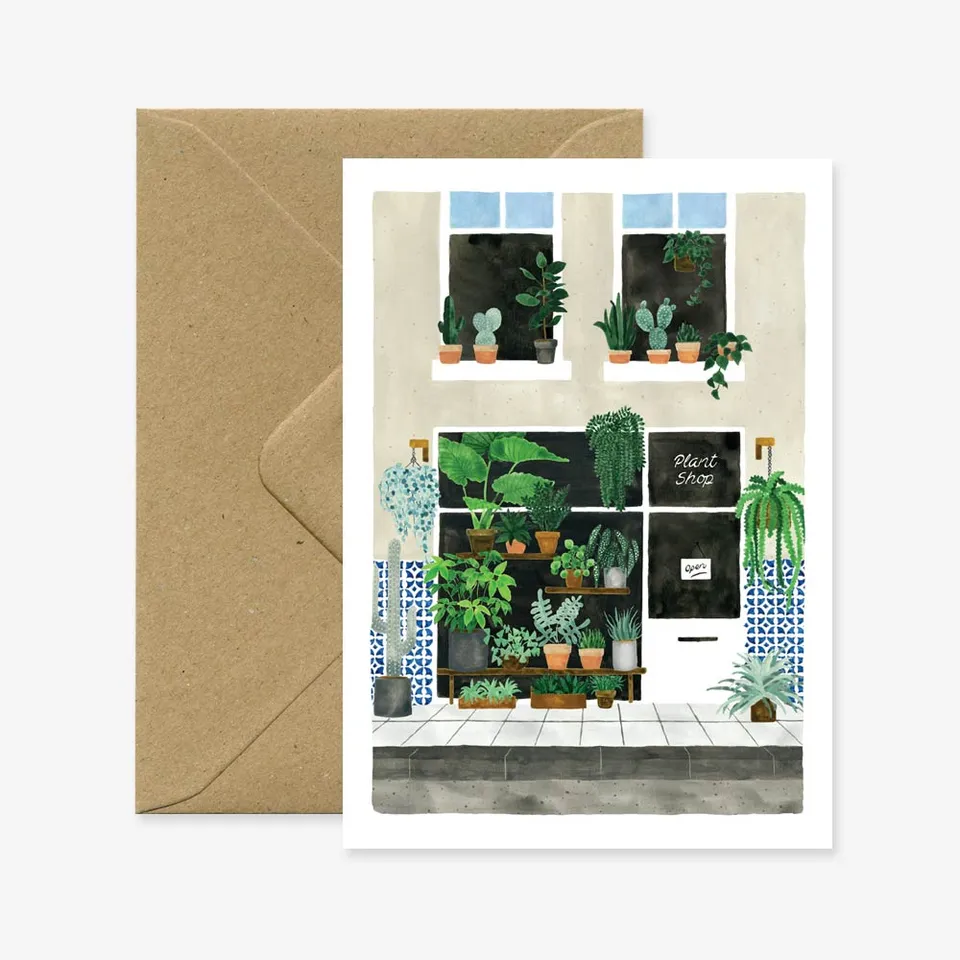 all-the-ways-to-say-plant-nursery-carte-de-v-ux-a6-botanique image 1