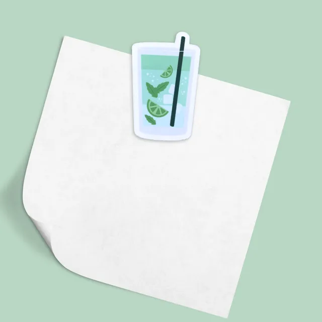atelier-naholi-magnet-verre-mojito-brillant-5-4-cm image 1