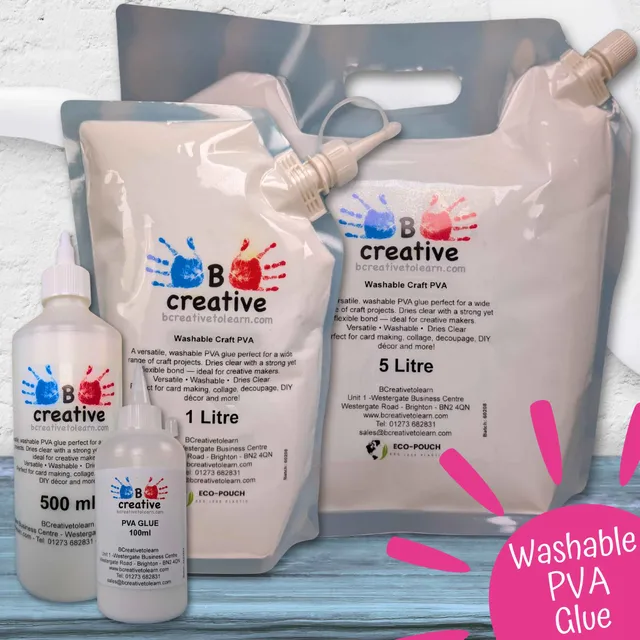 carnival-papers-glue-colle-pva-blanche-lavable-100ml-flacon image 1