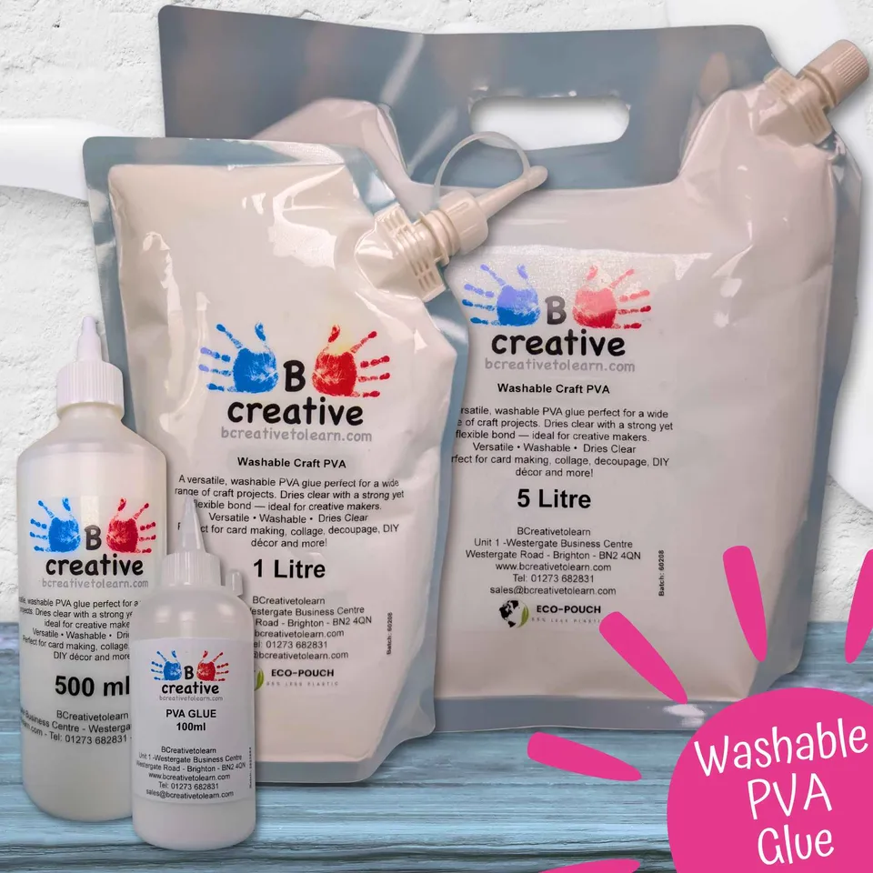 carnival-papers-glue-colle-pva-blanche-lavable-100ml-flacon image 1