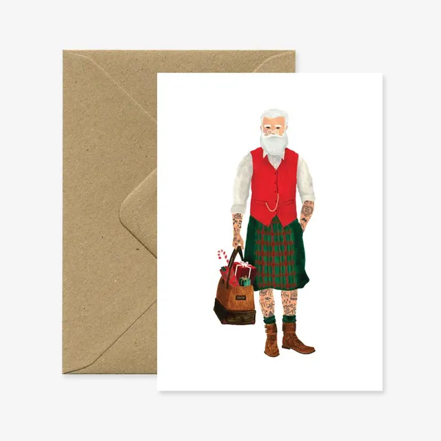 all-the-ways-to-say-santa-is-a-hipster-carte-de-v-ux-no-l-a6 image 1