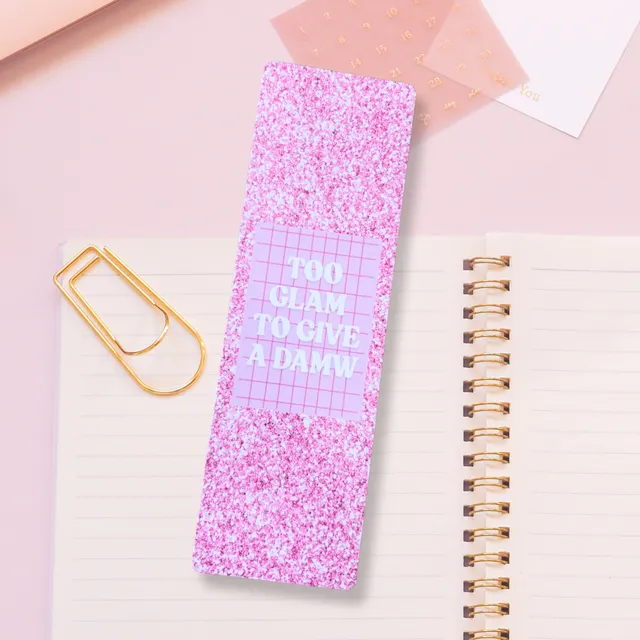 atelier-naholi-marque-page-too-glam-marque-page-paillettes-girly image 1