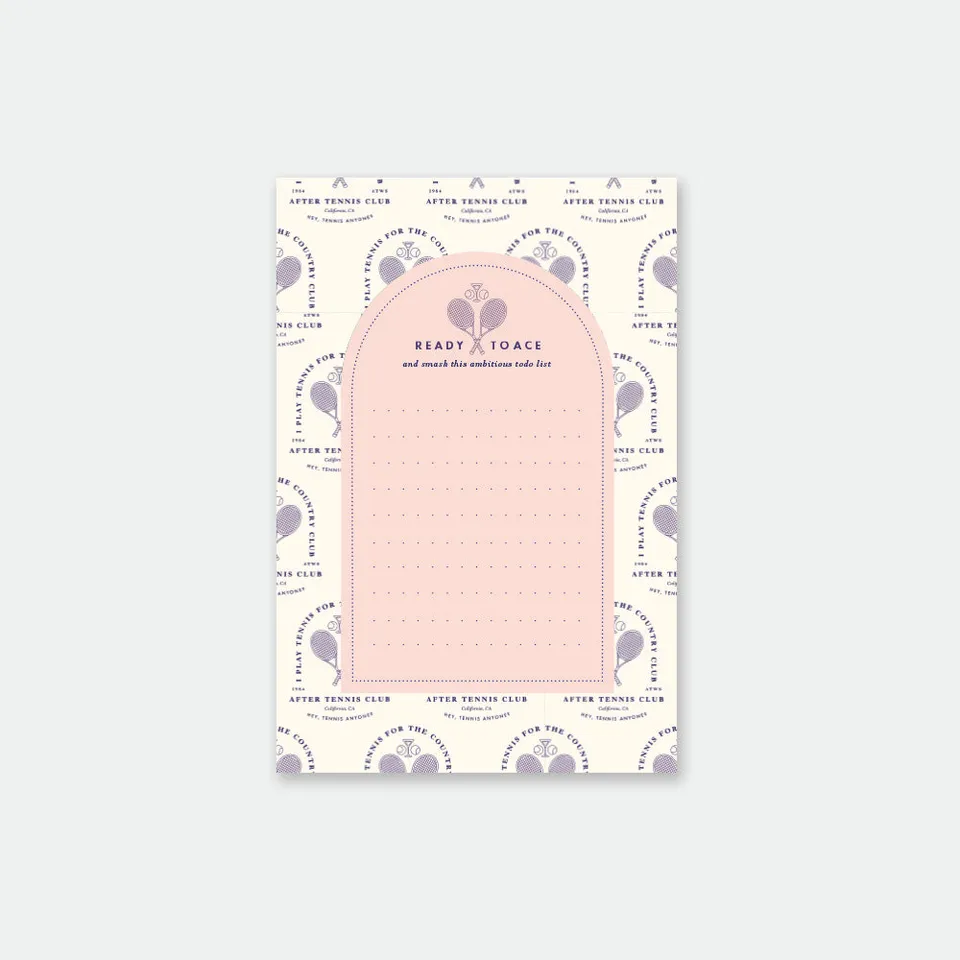 all-the-ways-to-say-tennis-club-bloc-notes-a6 image 1