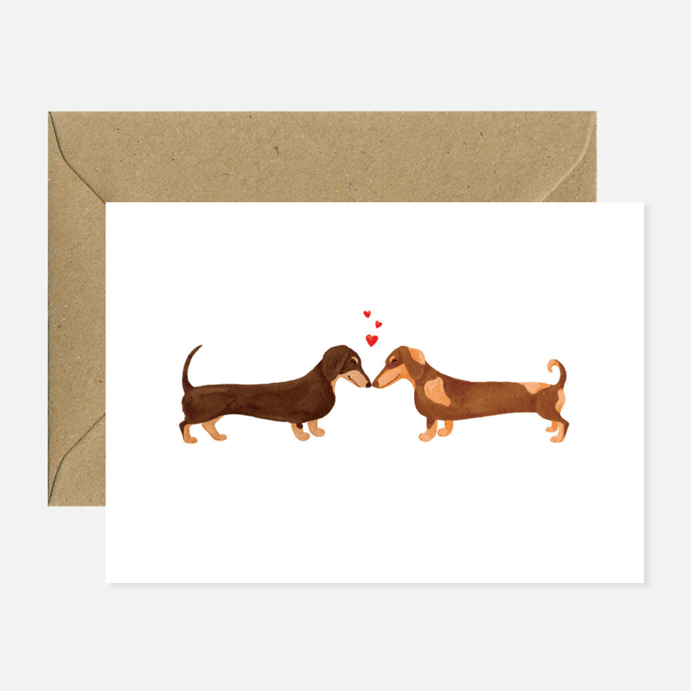 all-the-ways-to-say-dachshunds-lovers-carte-amour-a6 image 1
