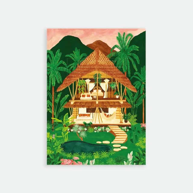 all-the-way-to-say-ubud-house-carnet-a5-bali-dor image 1