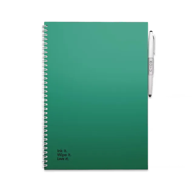 moyu-erasable-notebook-a4-carnet-effa-able-vert-for-t image 1