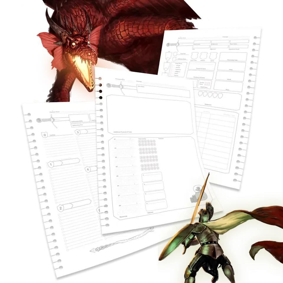 moyu-rpg-fiches-personnage-d-d-effa-ables-a5 image 1