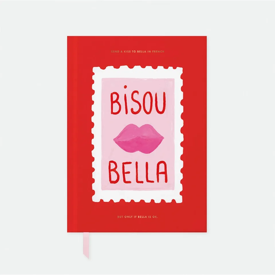 all-the-ways-to-say-bisou-bella-carnet-rigide-a5-lign image 1