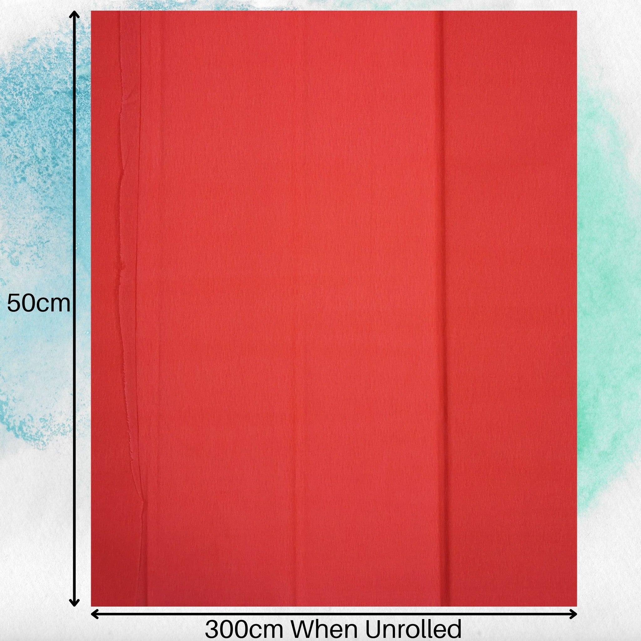 carnival-papers-crepe-rouge-papier-cr-pon-50x300-cm-fleurs image 6