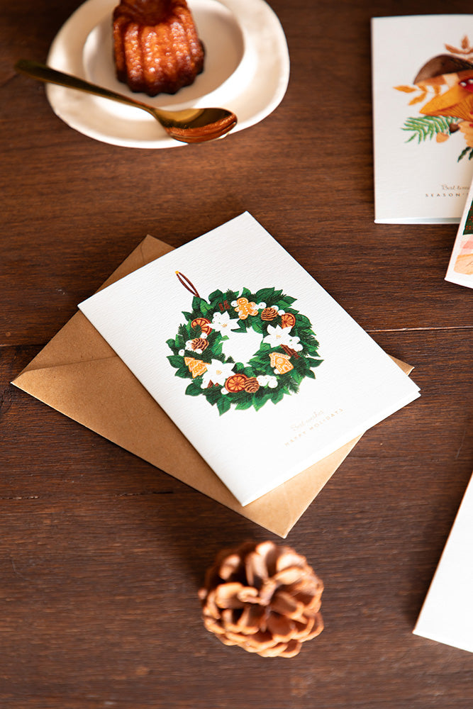 all-the-ways-to-say-couronne-chic-carte-de-v-ux-feuille-dor-e-no-l image 2