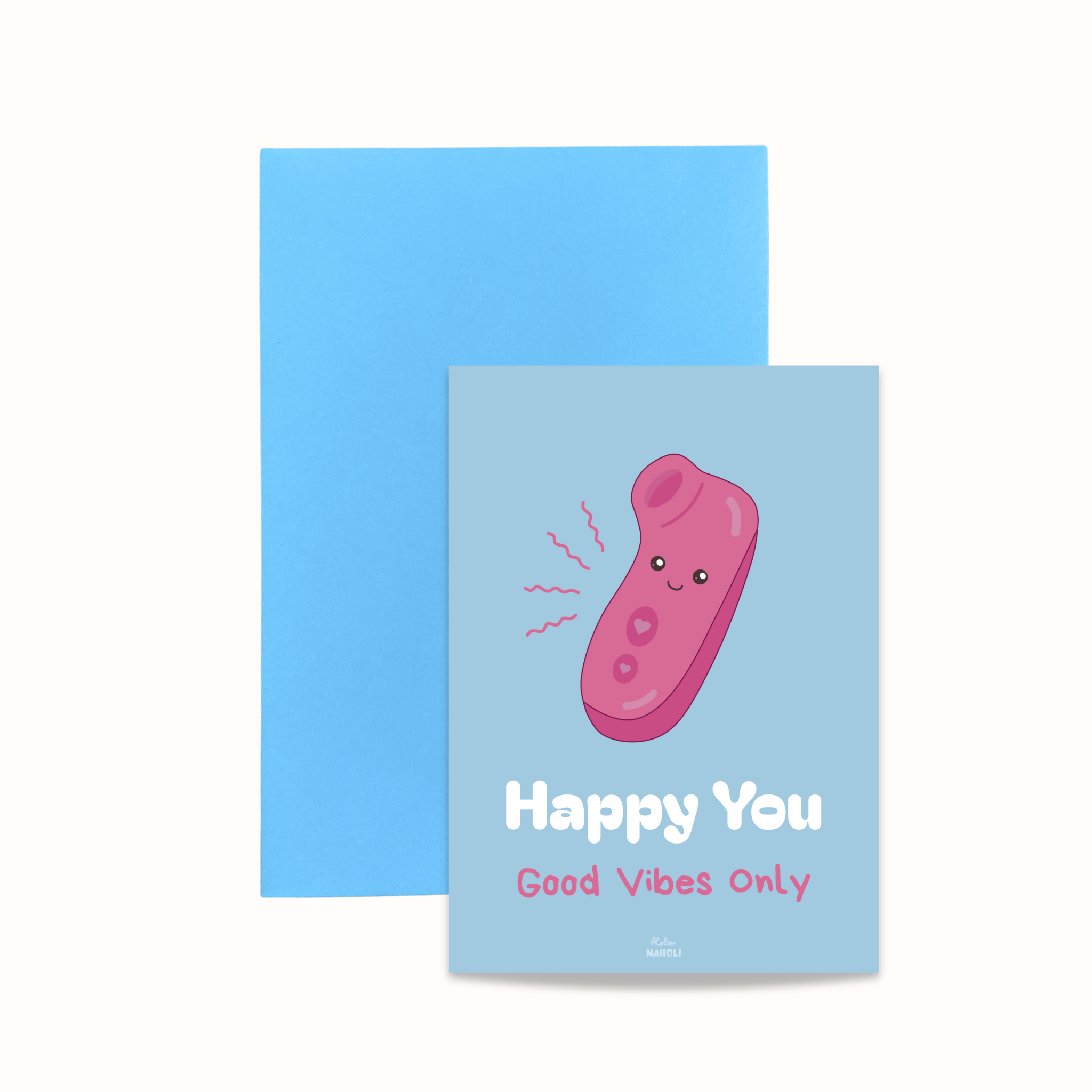 atelier-naholi-carte-happy-you-good-vibes-only-a6-enveloppe image 2