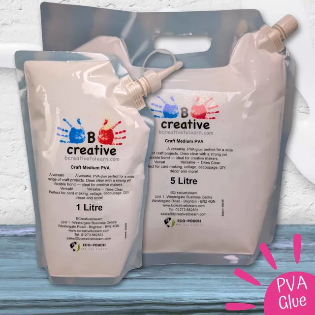 carnival-papers-pva-colle-blanche-multi-surface-1-litre image 1