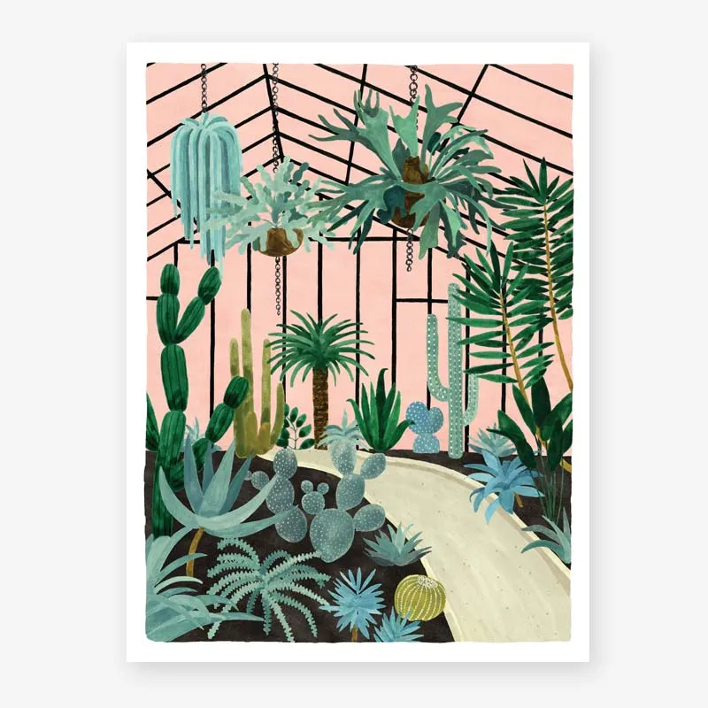 all-the-ways-to-say-conservatory-affiche-plantes-v-randa image 1