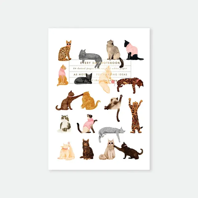 all-the-ways-to-say-meow-carnet-a5-chats-illustr-fsc image 1