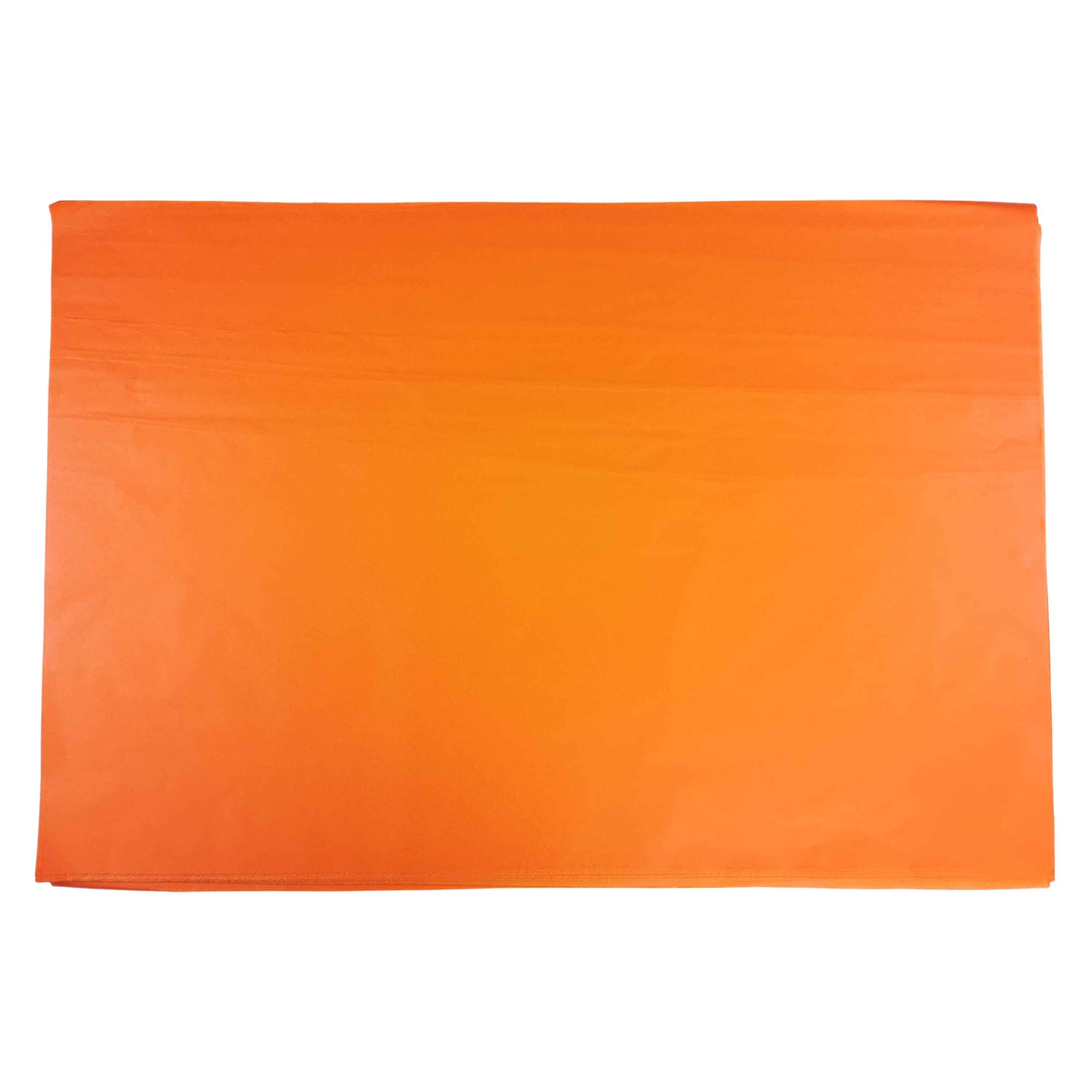 carnival-papers-tissue-papier-de-soie-orange-feu-10-feuilles image 6